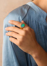 22kt Gold Opal Ring