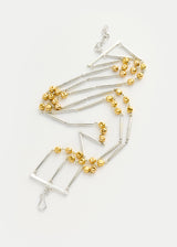 18kt Gold Vermeil and Sterling Silver PSTM Afghanistan Roya Choker