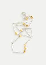 18kt Gold Vermeil & Sterling Silver PSTM Afghanistan Roya Single Line Necklace