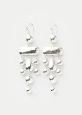 Sterling Silver PSTM Afghanistan Kushan Juman Earrings