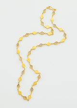 18kt Gold Vermeil PSTM Afghanistan Agate Bamyan Single Line Necklace