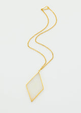 18kt Gold Vermeil PSTM Afghanistan Agate Bamyan Large Pendant Necklace