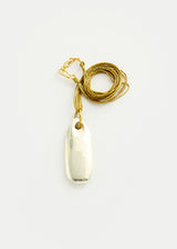 Sterling Silver & Brass PSTM Afghanistan Durrani Large Pendant on Cord