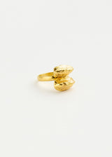 18kt Gold Vermeil PSTM Afghanistan Zarmina Double Seed Ring product image