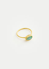 18kt Gold Opal Cup Ring