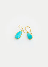 18kt Gold Hathor Single Drop Earrings