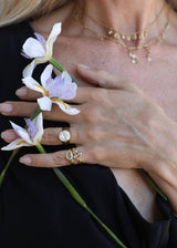 18kt Gold Helios Diamond Ring