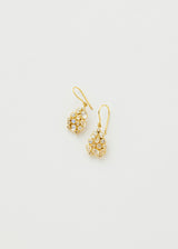 18kt Gold Theia Cluster Earrings