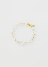 18kt Gold Theia Herkimer Bracelet