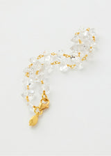 18kt Gold Theia Herkimer Bracelet