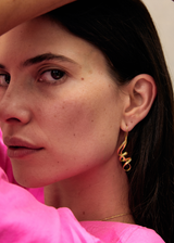 18kt Gold Zen Rocks Earrings