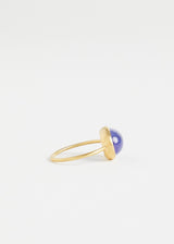 18kt Gold Tanzanite Cup Ring
