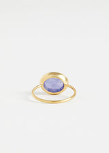 18kt Gold Tanzanite Cup Ring