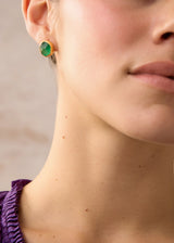 18kt Gold Vermeil PSTM Afghanistan Barekzai Maryam Studs