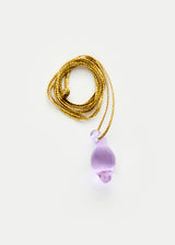 Azaz Purple Glass Seed Bead on Cord