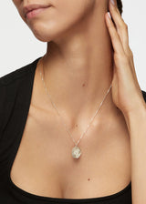 Sterling Silver Bethlehem Olive Branch Necklace