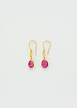 18kt Gold Sapphire New Day Drop Earrings