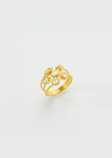 Pippa Small - 18kt Gold Herkimer Beira Small Almost Ring