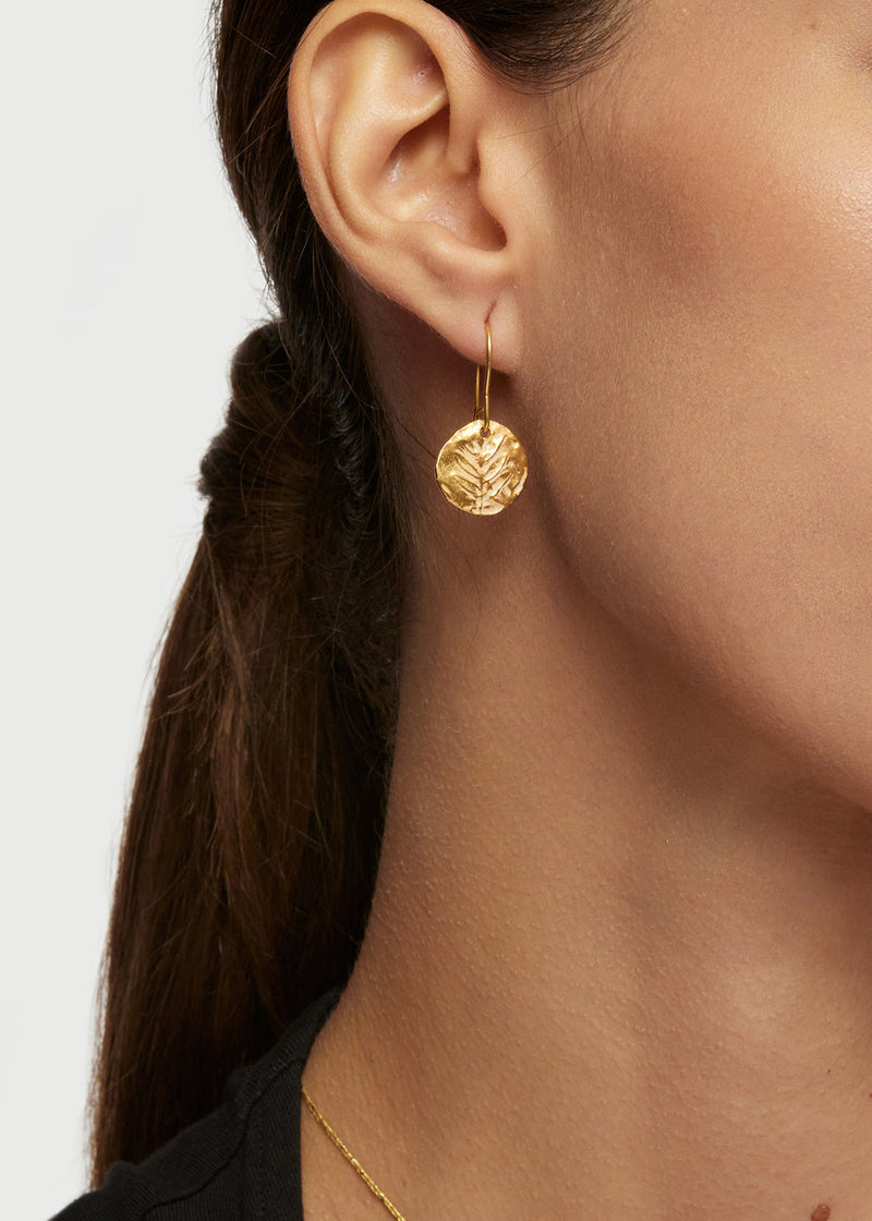 18kt Gold Bethlehem Zaytun Earrings