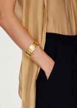 18kt Gold Vermeil Next Generation Sadaf Cuff