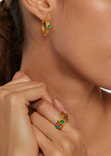 18kt Gold Vermeil Next Generation Zulaikha Hashemi Earrings