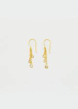 18kt Gold Diamond Dew Drop Earrings