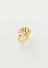 18kt Gold Theia Large Cluster Ring
