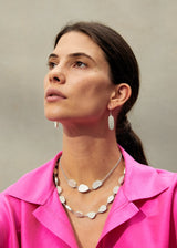 Sterling Silver PSTM Afghanistan Kushan Long Drop Earrings