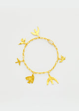 22kt Gold Dove of Peace Bracelet