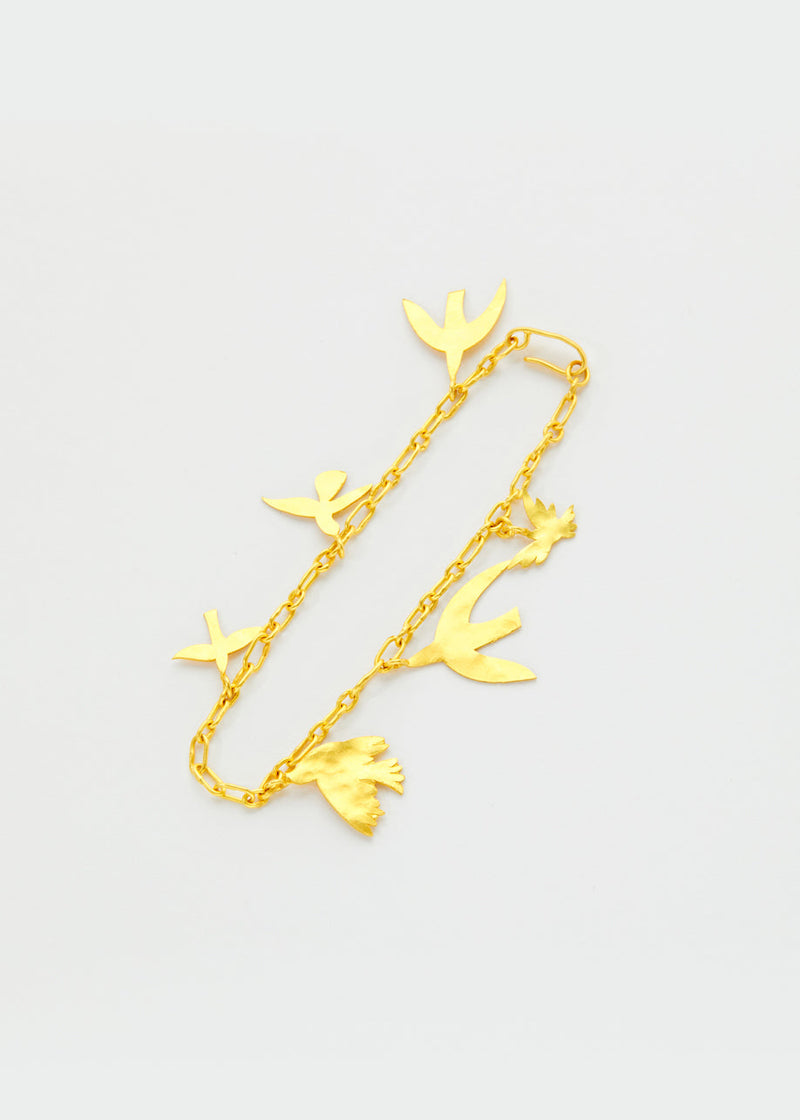 22kt Gold Dove of Peace Bracelet