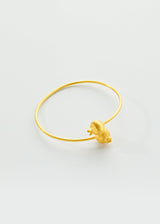 18kt Gold PSTM Jordan Double Pomegranate Bangle