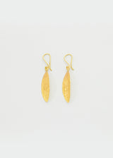 18kt Gold Bethlehem Double Zaytun Leaf Earrings