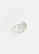 Sterling Silver Next Generation Large Disk Olive Ring Product Image 1