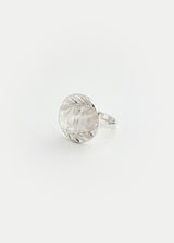 Sterling Silver Next Generation Large Disk Olive Ring Product Image 2