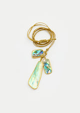18kt Gold Beachcomber Cluster Necklace