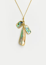 18kt Gold Beachcomber Cluster Necklace