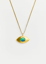 22kt Gold Opal Eye Pendant product image