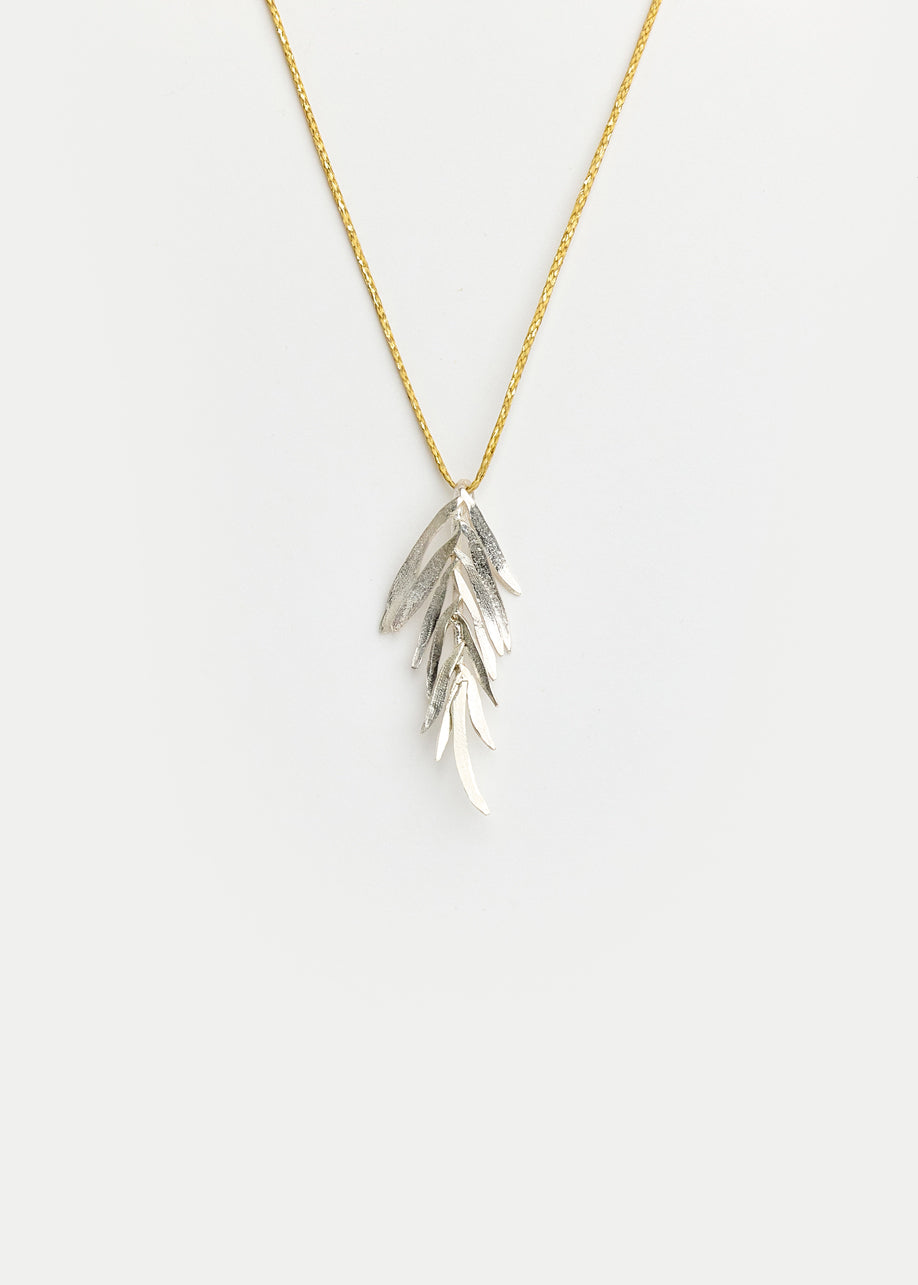Sterling Silver Next Generation Rosemary Pendant on Cord Product Image 1