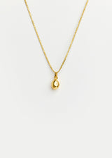 18kt Gold Bethlehem Olive Pendant on Cord product image 1