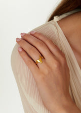 22kt Gold Doves of Peace Ring