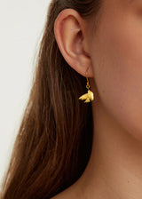 22kt Gold Doves of Peace Earrings