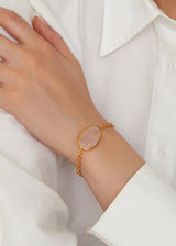 18kt Gold Vermeil PSTM Afghanistan Kunzite Bracelet