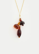 Azaz Tonal Amber Glass Cluster on Cord Product Image 1