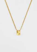 22kt Gold Starburst Small Pendant on Cord