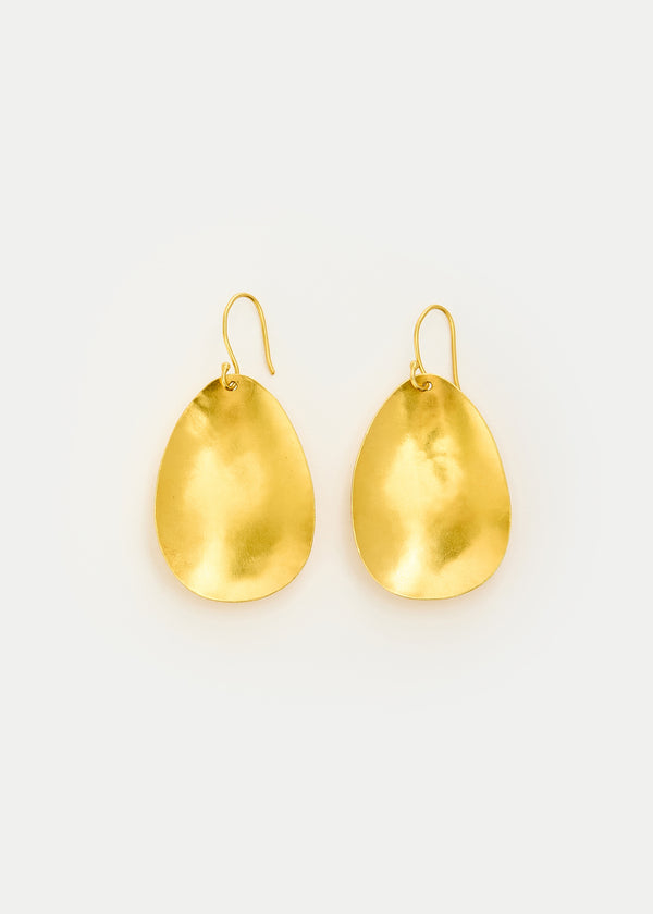 22kt Gold Midas Shell Earrings
