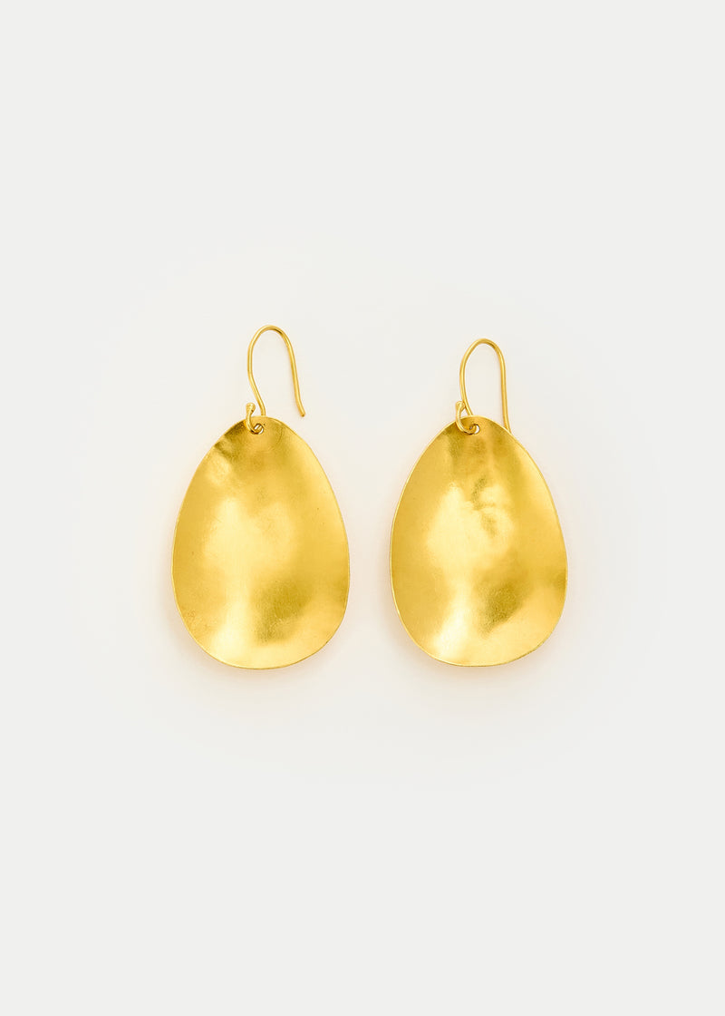 22kt Gold Midas Shell Earrings