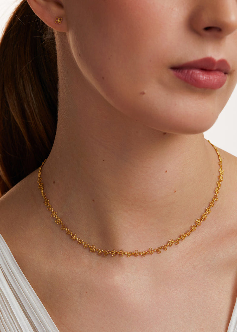 18kt Gold Marigold Necklace