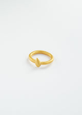 18kt Colombian Gold Drop Ring
