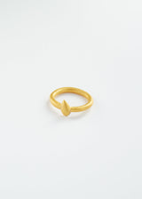 18kt Colombian Gold Drop Ring