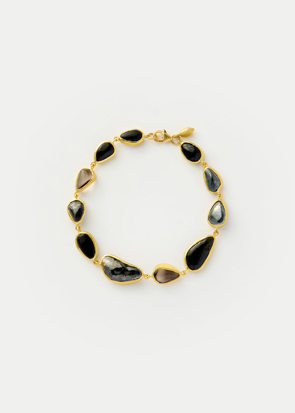 18kt Gold Night Full Stone Bracelet